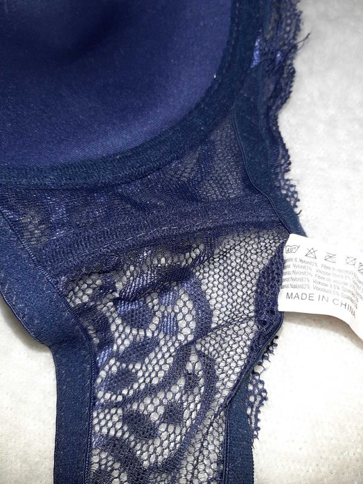 Sutien albastru dantelat NOU superb stil Victoria's Secret