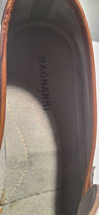 Мужские кожаные лоферы Magnanni, новые, из США, дешево!