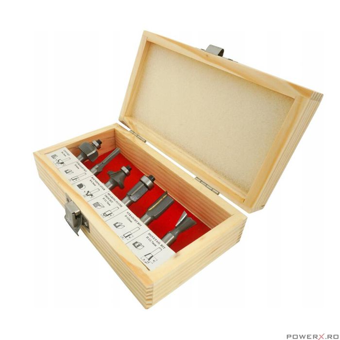 Set freze lemn, 6 piese, 8mm, Verke