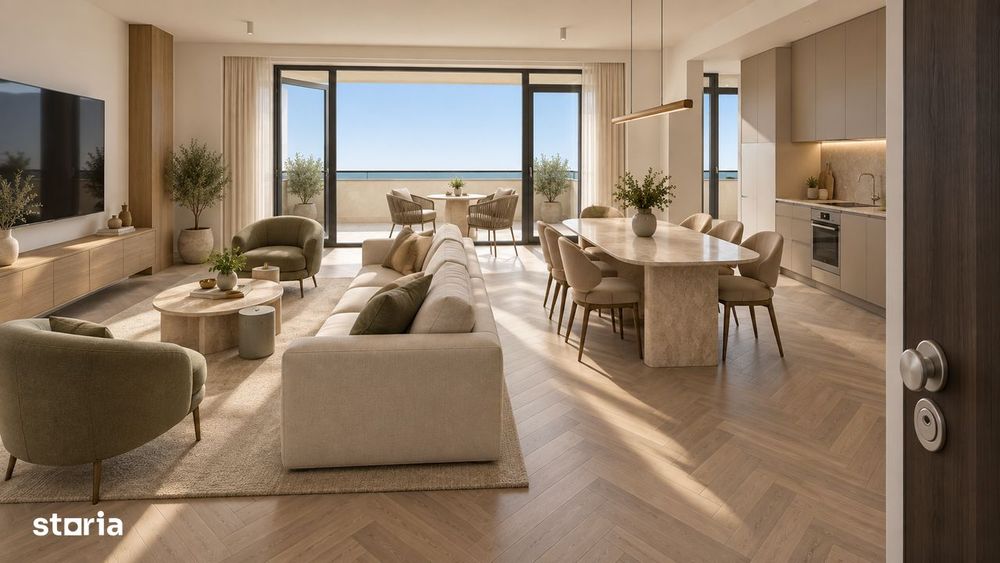 Apartament 3 camere Pipera | 109,60 mp | Balcon 15,90 mp | Etaj 7