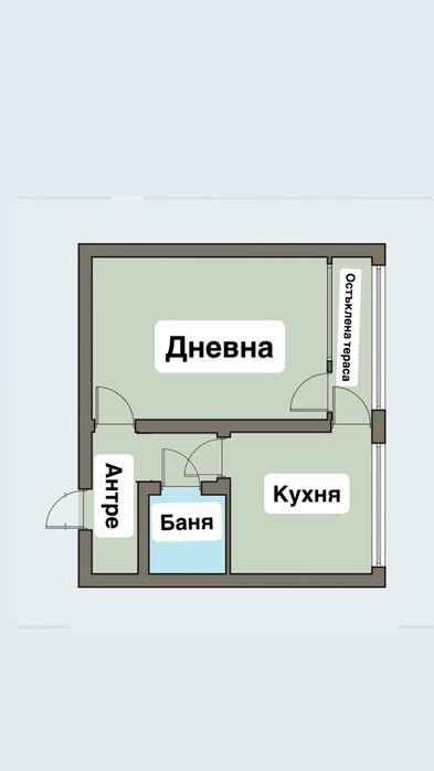 Продава се Двустаен апартамент в София, Люлин 6 - 43 кв.м за 1541 €/кв.м - Снимка #3
