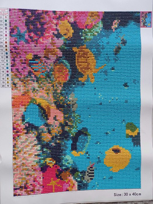 Реден гоблен морски свят