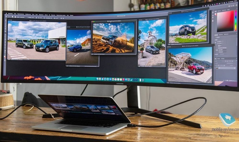 Монитор игровой с изгибом