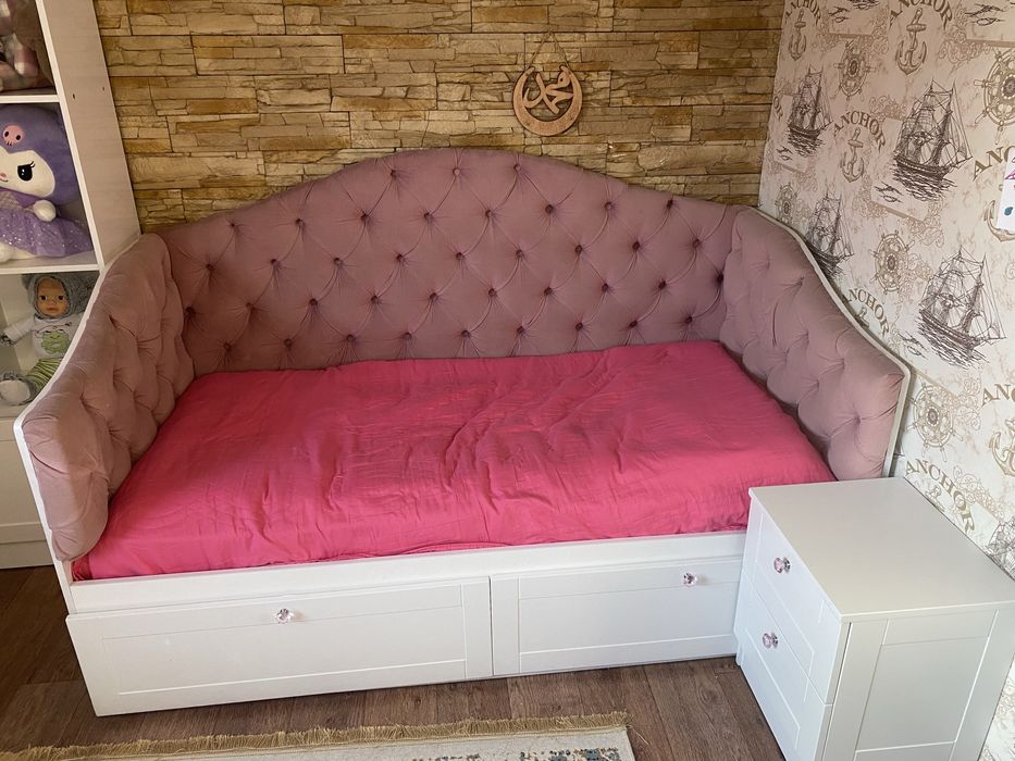 Полный мебель детской комнаты для девочки