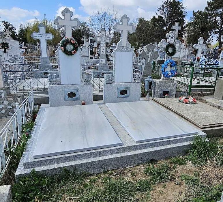 De vânzare: Loc de veci / 2 Cavouri alăturate (noi, neutilizate) – Cimitirul Sf. Constantin, Brăila