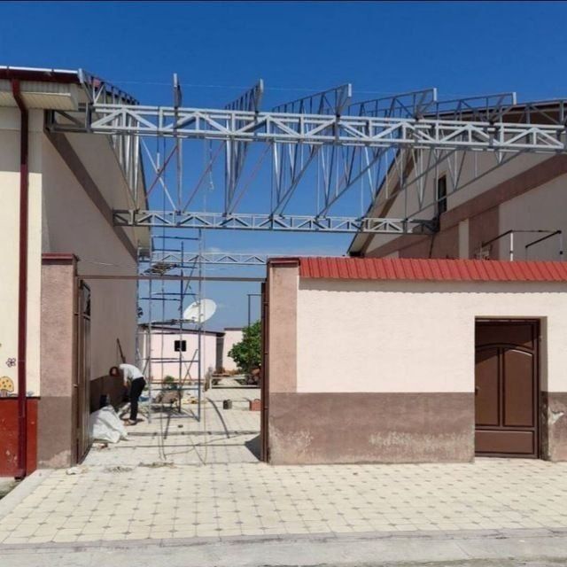 Biz sizlar uchun xar xil turdagi tom naves issiq xona va sortaklar