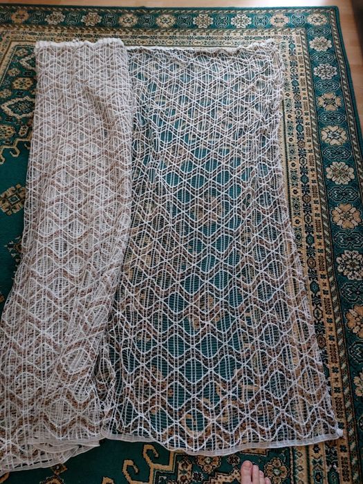 Тюль ажурная для кухни,веранды