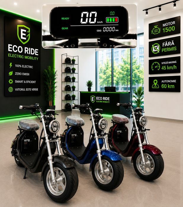 Scuter electric Harley City new generation