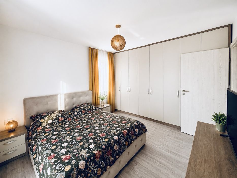 Apartament 2 camere Giroc – 56 mp | 2 balcoane | Parcare privată | Complet mobilat |
