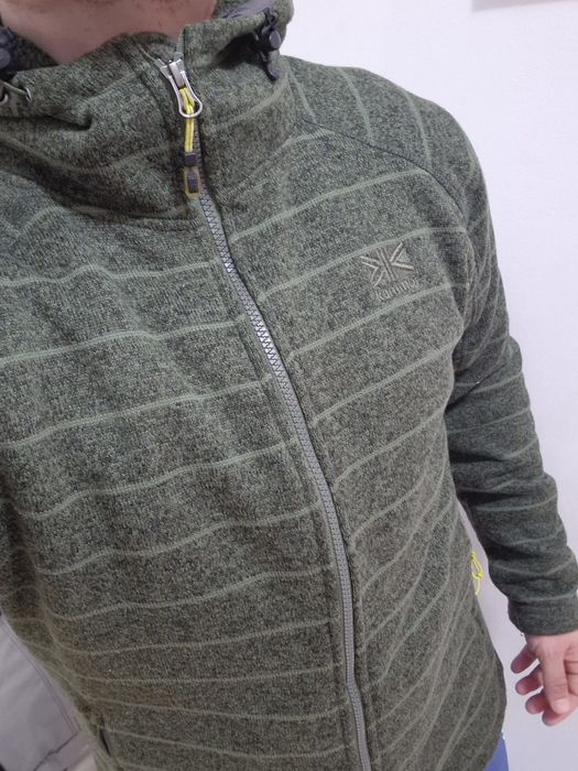 Мъжко поларено горнище Karrimor – Разноцветно зелено / Размер М