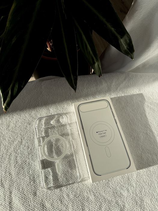 Husă Apple Clear Case cu MagSafe - iPhone 17/Pro/Pro Max/Air