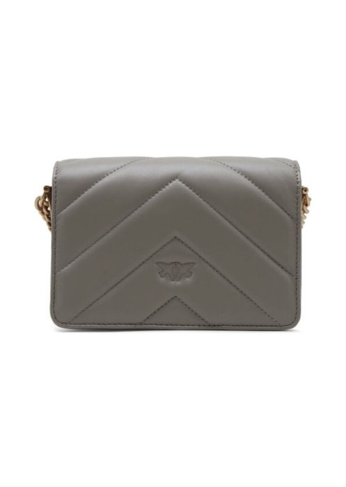Чанта Pinko Love Click grey