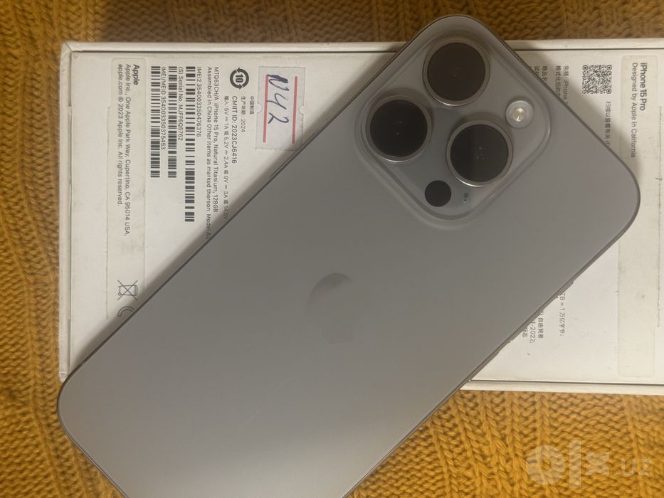 Iphone 15Pro Natural Dual sim