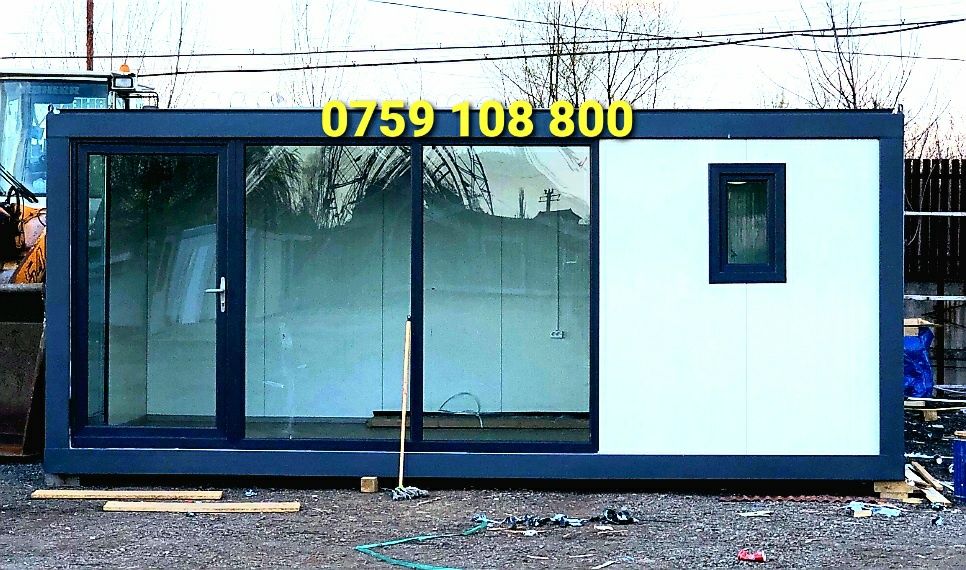 Containere modulare cu vitrina container birou magazin locuit Paza
