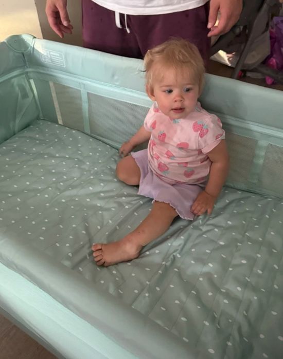 Детская кроватка манеж