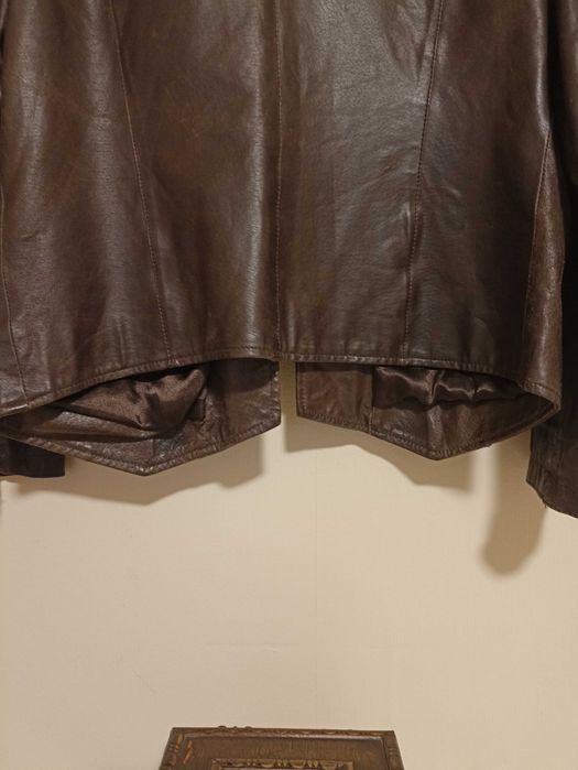 Дамско яке естествена кожа, намалена цена.