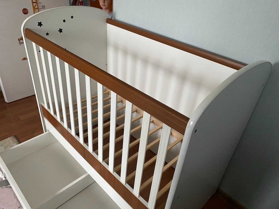 Детско дървено легло + подарък Матрак