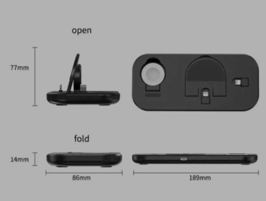 Statie de încărcare 3in1 pentru Apple Watch / AirPods