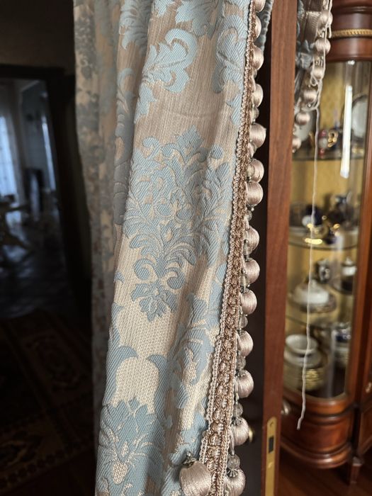 Шторы портьеры  с бахромой