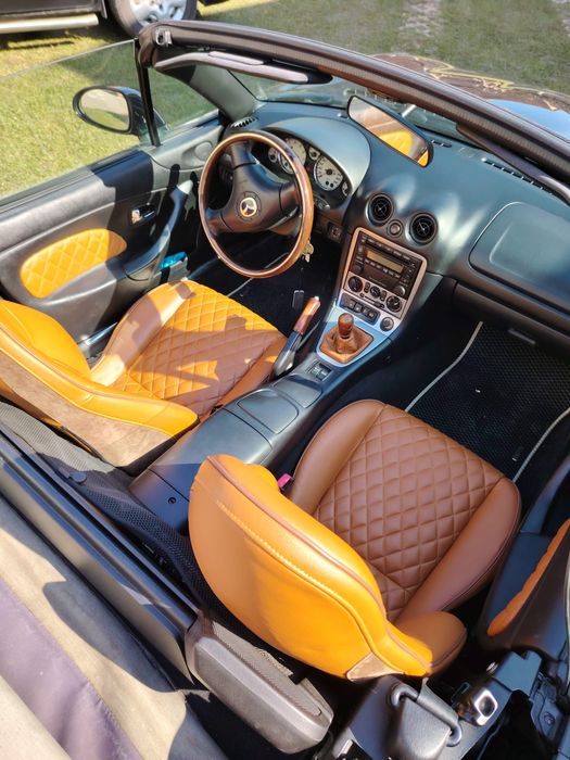 Mazda MX-5 1.6 NB 2005 | Decapotabilă | Interior premium maro |