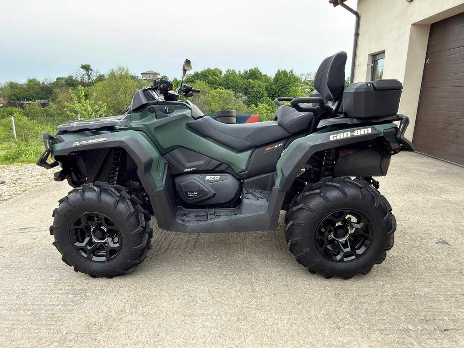 ATV Can-Am Outlander MAX 570 XU+ T (Model 2023) – Achizitionat de nou si in Stare impecabilă