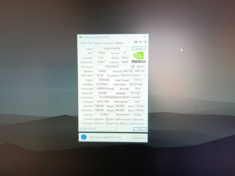 Средний игровой ПК, Gtx1060 6gb