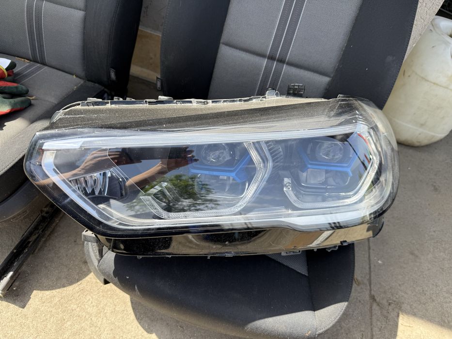 Bmw G05 left headlight LASER ляв фар X5 Г05