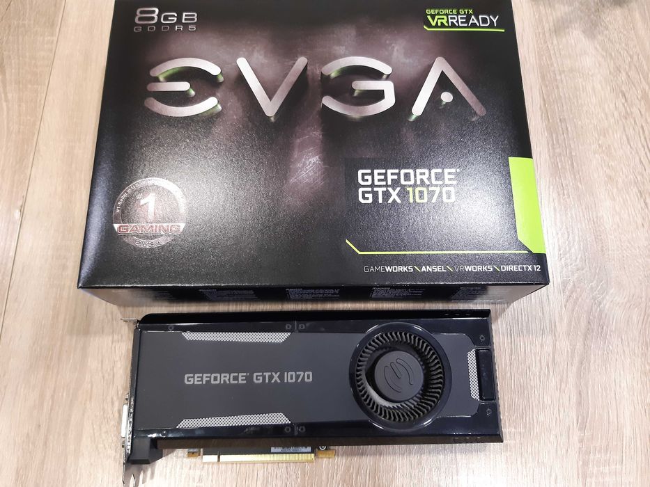Видеокарта EVGA GeForce GTX 1070 8gb