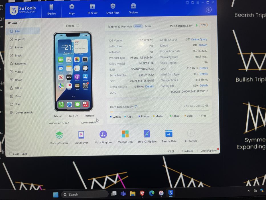 Iphone 13 pro max 256gb