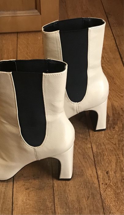 Дамски кожени боти “ZARA”,  N 37