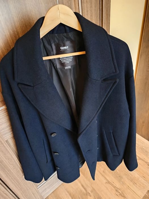 Palton bărbați bleumarin PULL&BEAR nou nefolosit