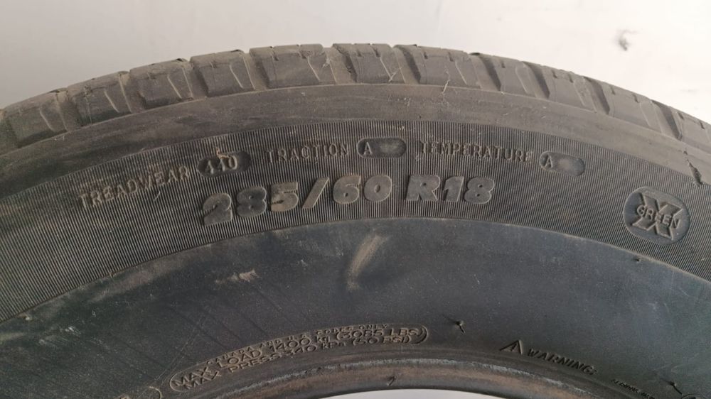 Летняя покрышка Michelin 285/60/r18