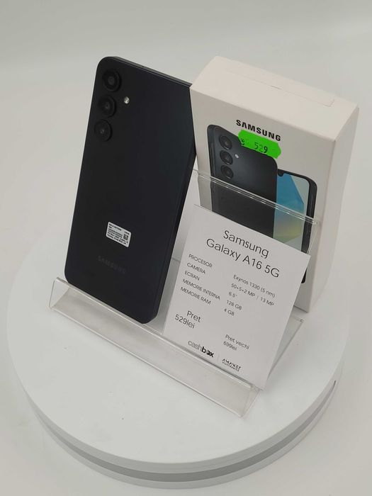 Garantie 24 luni Samsung Galaxy A16 128GB nou desigilat CashBox