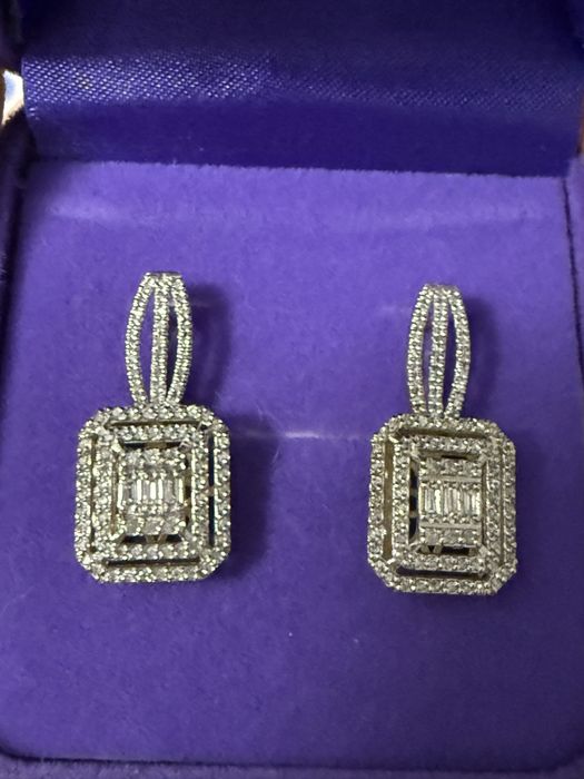 Бриллиантовые серьги