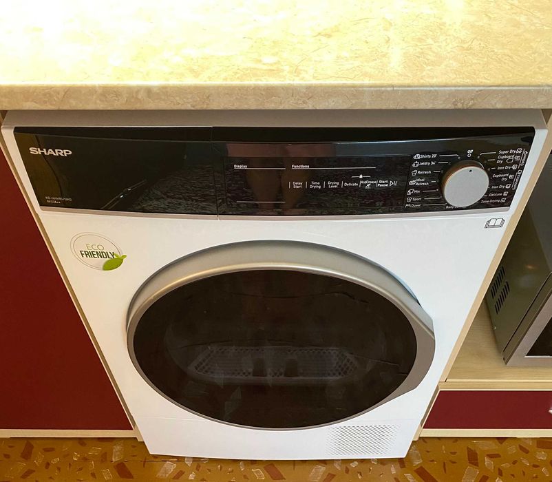 Сушилня Термопомпа Sharp 8kg A++ Ползвана Няколко Пъти