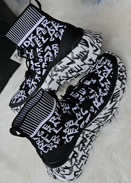 Karl Lagerfeld оригинални дамски високи сникърси 38 номер