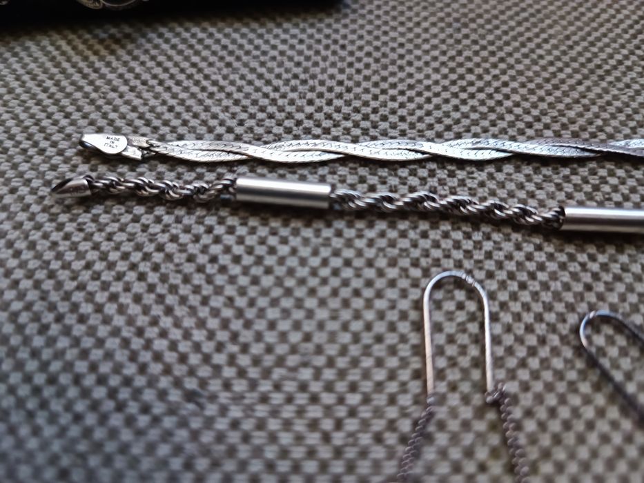 Сребърни неща, висулки,  пръстени