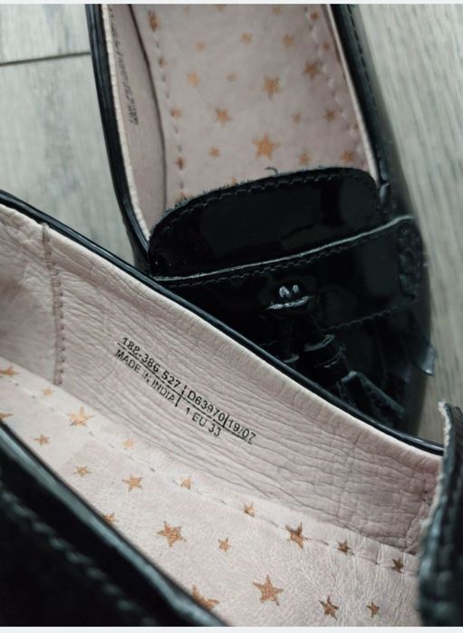 Pantofi piele Next 33, balerini H&M 33