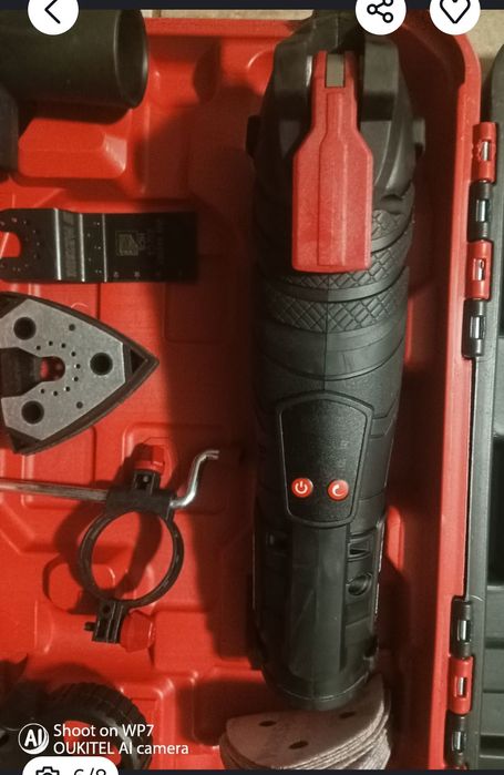 Parkside performance multifunctional 12V multi cutter taietor oscilant