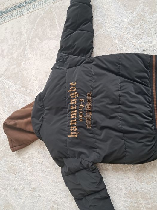 Куртка черно-коричневая