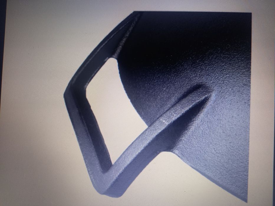 Wok fontă  cu capac din lemn 37 cm x 10 cm