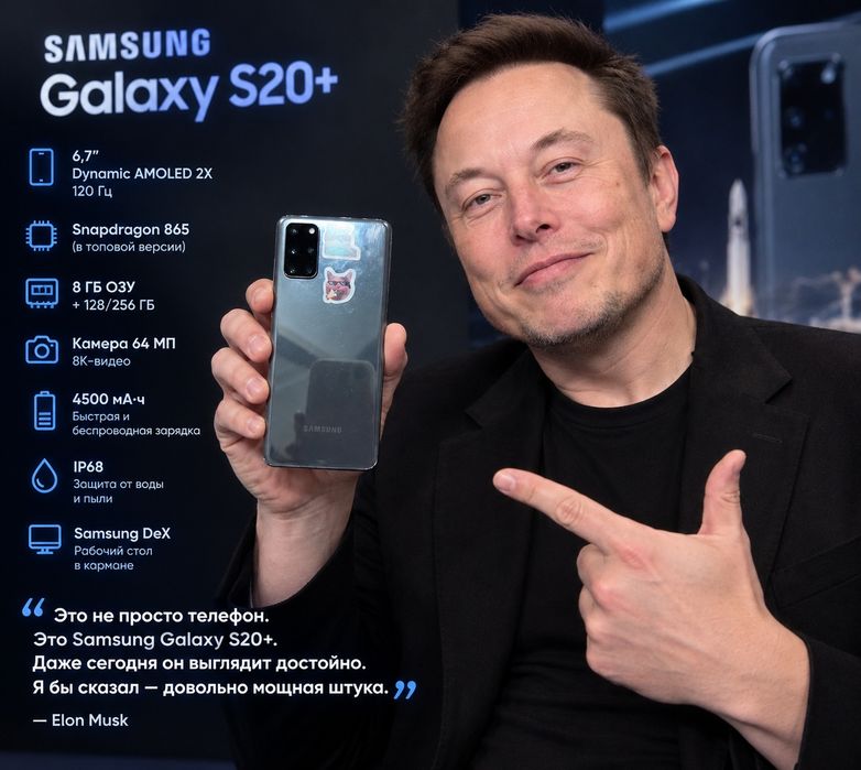 Samsung s20+ 8/128