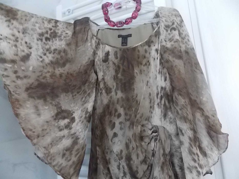 rochie matase naturala mas L - 120 lei