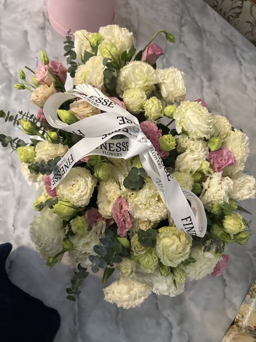 Очень красивый букет эустом