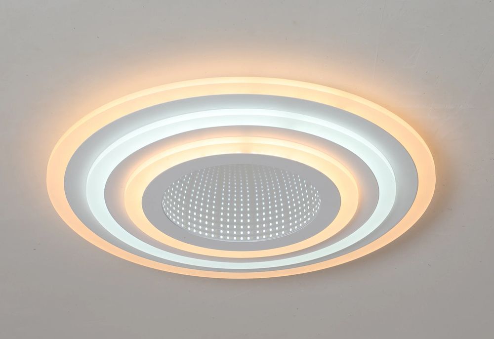 НОВ Лед плафон  80 W 3D LED ПЛАФОНИЕРА 80W