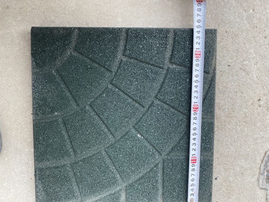 Резиновый плитка паутинка