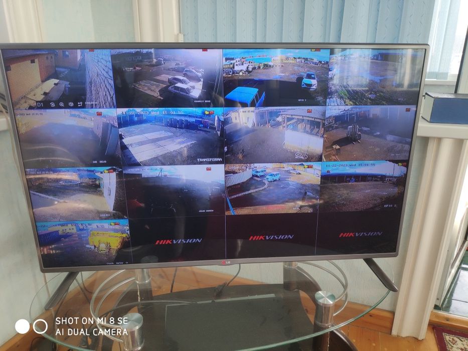 Установка видеонаблюдения