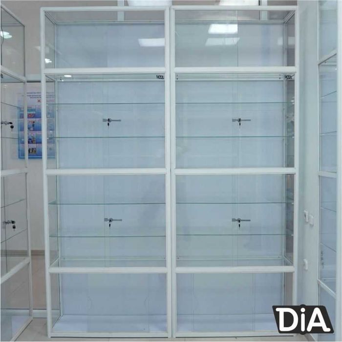 Прилавок витрина, стеклянная, metal oynaly vitrina va prilavkalar