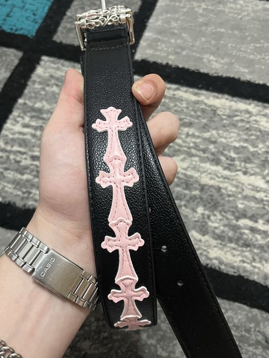 Curea Chrome Hearts Pink Cross Noua 110cm