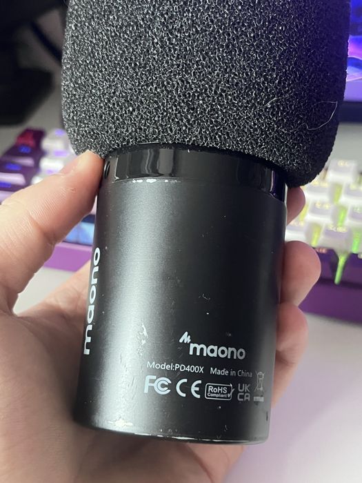 Микрофон Maono PD400X USB/XLR, черный